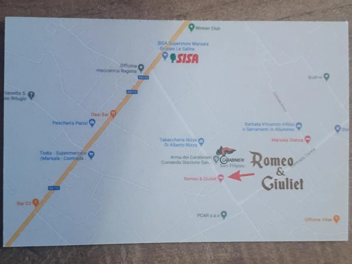 Hotel Romeo&giuliet Marsala 0*,  Italia